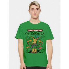 Футболка Design Heroes, размер XS, зелёный