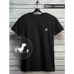 Футболка minimal trend, 1 шт., размер 3XS, черный