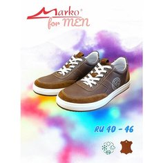 Полуботинки Marko, размер 40, коричневый/светло-коричневый