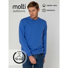 Свитшот molti, размер XS, , синий