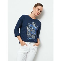 Лонгслив Gerry Weber, размер 36, , темно-синий