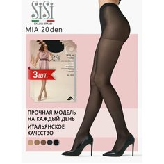 Колготки Sisi, размер XL/5, черный (nero)