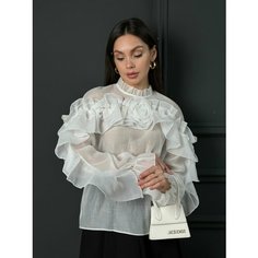 Блуза EMBERENS, размер S, белый