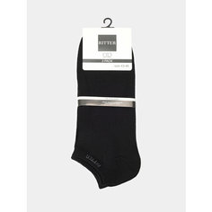 Носки Ritter jeans, комплект, 2 пары, размер 39/42, черный/белый