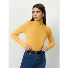 Водолазка JUST CLOTHES, размер 46, , горчичный