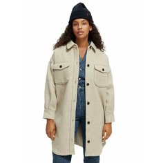 Пальто SCOTCH & SODA, размер XS, бежевый