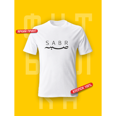 Футболка PRINTAMI, 1 шт., размер 54, белый