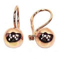 Серьги JEWELIN, красное золото, 585 проба, , золотистый