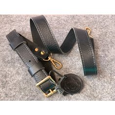Ремень viking leather craft для мужчин, черный