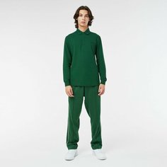 Брюки спортивные LACOSTE, размер T6, темно-зеленый