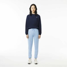 Брюки спортивные LACOSTE, размер T34, голубой