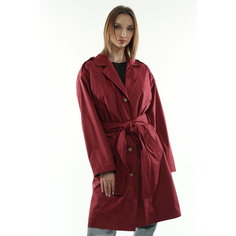 Плащ Lkona, размер XXXL, бордовый