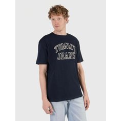 Футболка Tommy Jeans, размер XXL, dark night navy