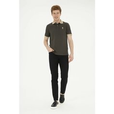 Брюки U.S. POLO ASSN., размер 34, черный