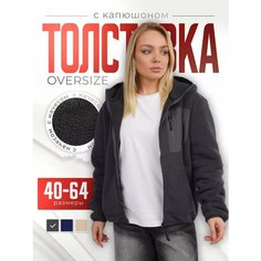 Толстовка Alex BRADLY, размер 50, , темно-серый
