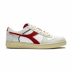 Кеды Diadora Magic Basket Low, размер T105, белый-красный