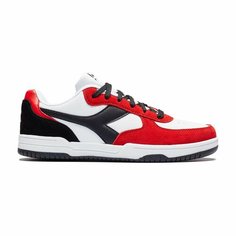 Кроссовки Diadora Raptor, размер T39, белый/синий/красный