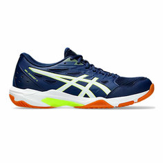 Кроссовки ASICS Весна-лето 2024, размер 10.5, синий, желтый