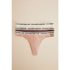 Трусы WomenSecret, комплект из 3 шт., размер L, разноцветный