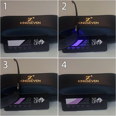 Солнцезащитные очки KINGSEVEN, черный