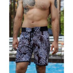Шорты для плавания BRADE BRADE Sunshawn, размер XXL, черный