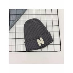 Шапка бини Disparo для детей, размер 50/52, серый