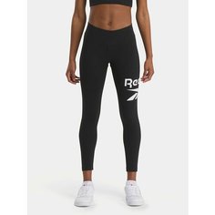 Легинсы Reebok, размер XL, черный