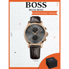 Наручные часы BOSS, коричневый
