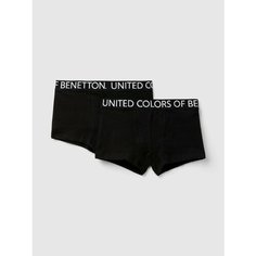 Трусы UNITED COLORS OF BENETTON, 2 шт., размер XL, черный