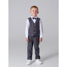 Костюм классический NINO kids, размер 104, серый