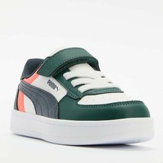 Кеды PUMA, размер 34, темно-зеленый