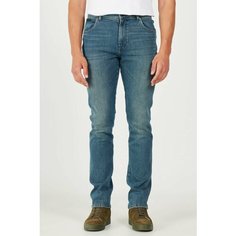 Джинсы зауженные Wrangler Texas Slim, размер W36/L32, синий