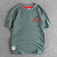 Футболка T-SWEATER, размер 3XL, dark green