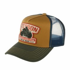 Бейсболка STETSON для мужчин и женщин, размер 0, оливковый