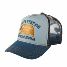 Бейсболка STETSON для мужчин и женщин, размер 0, голубой
