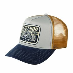 Бейсболка STETSON для мужчин и женщин, размер 0, синий