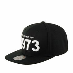 Бейсболка Mitchell & Ness для мужчин и женщин, размер 0, черный