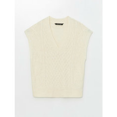 Кардиган LC Waikiki, размер M/L, , ecru