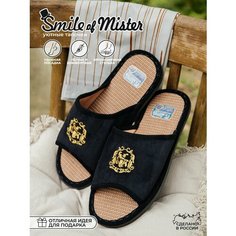 Тапочки Smile of Mister Кэжуал, размер 40/41, черный