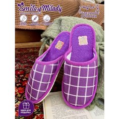 Тапочки Smile of Milady, размер 39, фиолетовый