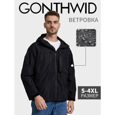 Ветровка GONTHWID, размер M, черный