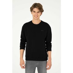 Свитшот U.S. POLO ASSN., размер L, , черный