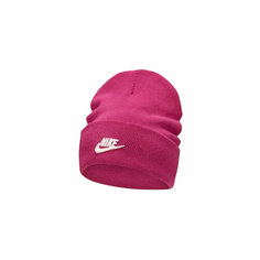 Шапка бини NIKE для мужчин, размер OS, темно-розовый