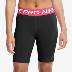 Шорты NIKE Pro 365, размер XL, черный/розовый