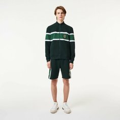 Шорты спортивные LACOSTE, размер T2, темно-зеленый