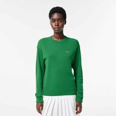 Свитер LACOSTE, размер T36, , зелёный