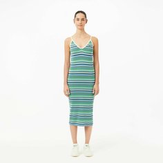 Платье LACOSTE, размер T40, разноцветный
