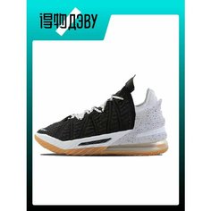 Кроссовки NIKE Lebron 18, размер EU 41 стопа (26CM), белый