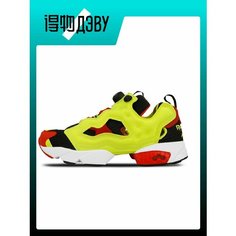 Кроссовки Reebok InstaPump Fury, размер EU 41 стопа (26.5CM), red/yellow