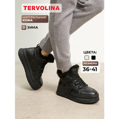 Ботинки TERVOLINA, размер 38, черный